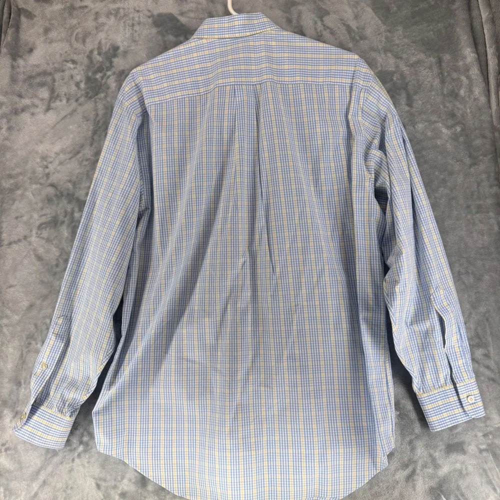 Vineyard Vines Murray Shirt Mens M Gingham Plaid Button Down 100 Cotton - Picture 7 of 7